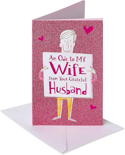 American Greetings Birthday Card for Wife (Grateful Husband)