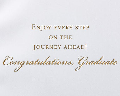 Papyrus Graduation Card (Enjoy the Journey Ahead)