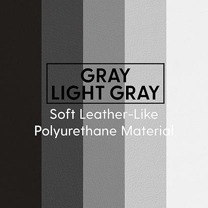 Factory Direct Partners SoftScape 15 inch Square Classroom Floor Cushions with Handles; Flex Seating for Daycare, Preschool, Playroom; 2 inch Thick Deluxe Foam (6-Piece) - Gray/Light Gray, 12228-GYLG