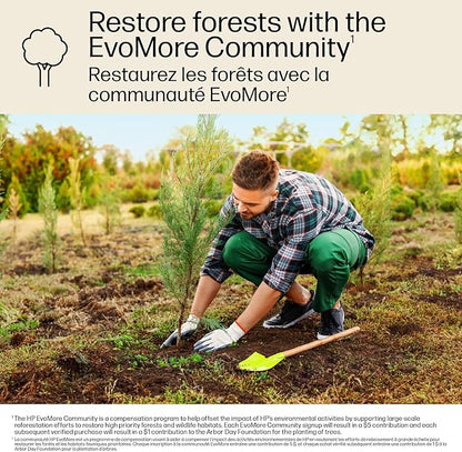 HP 936e EvoMore Cyan Ink Cartridge | Works OfficeJet 9120 Series, OfficeJet Pro 9100 Series, OfficeJet Pro Wide Format 9700 Series | Carbon Neutral | 4S6V3LN