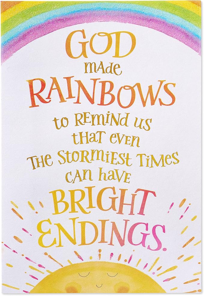 American Greetings Religious Get Well Soon Card (Bright Endings)