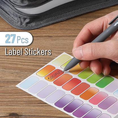 Mr. Pen- Accordion File Organizer, 13 Pockets, White, Document Organizer, Expanding File Folder Organizer, Accordion Folders for Documents, Accordian Folder, Accordian File Organizer