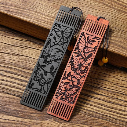 Butterfly Bookmark,Bookmarks Aesthetic Wooden Book Markers for Women, Butterfly Gifts for Women Book Lover Gifts for Women (Hollow Butterfly)