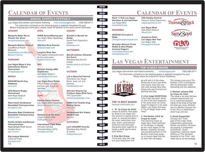 2025 Datebook & City Themed Planner – Resource Guide with Daily, Weekly & Monthly Views – 3-Year Reference Calendar - Multi-Purpose Travel Notebook Guide & Adventure Diary (Las Vegas '25)