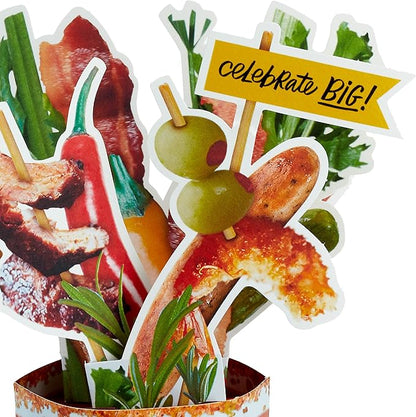 Hallmark Funny Pop Up Birthday Card or Celebration Card (Bloody Mary) Paper Wonder Shoebox 3D Card