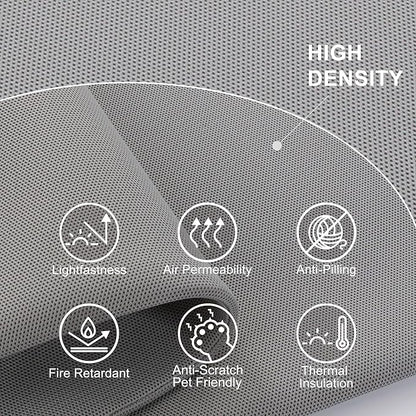 Desk Dividers, Portable Table Partition Screen Panel for Office, Workspace, Classroom, Student, Freestanding, Scratch Resiatance, 48"x18", Steel