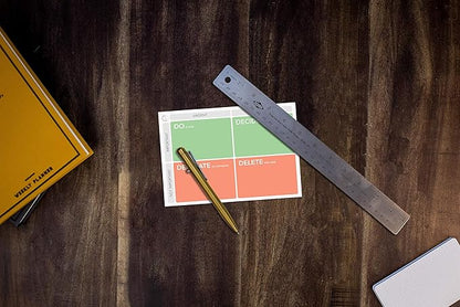 Large Eisenhower Matrix Sticky Notes, 50 Pages, 8x6” by DAILY RITMO