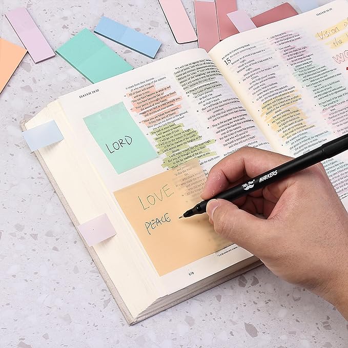 Mr. Pen- Bible Journaling Kit, Bible Study Supplies, No Bleed Bible Highlighters and Pens No Bleed, Bible Pens, Bible Journaling Kit for Gift, Bible Study Tools, Easter Gift