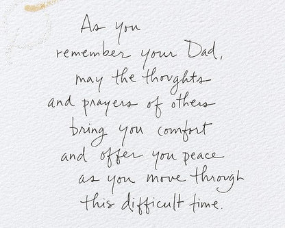 American Greetings Sympathy Card for Loss of Father (Never Easy)