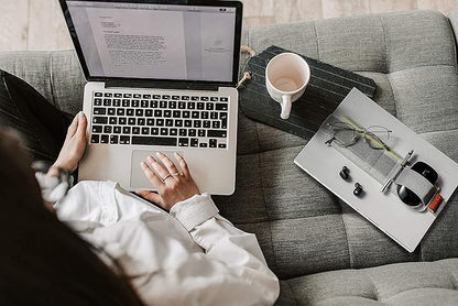 Beblau Slim Portable Tech Organizer – Attachable Laptop & Notebook Accessory | Fits 13"-17" | Backpack Insert & Desk Organizer | Office, Home, & School | Work-from-Home Essentials | Christmas Gift