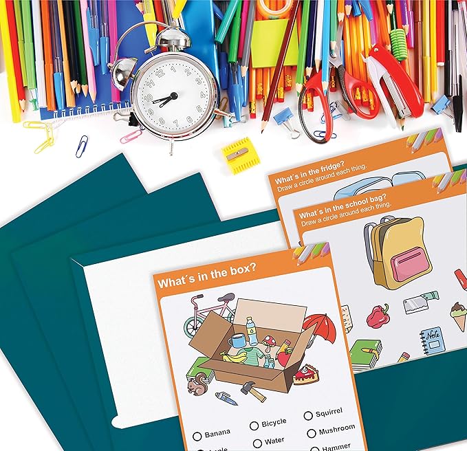 Better Office Products 2 Pocket Glossy Laminated Teal Paper Folders, Box of 25, Letter Size, Teal Paper Portfolios 25 Pack