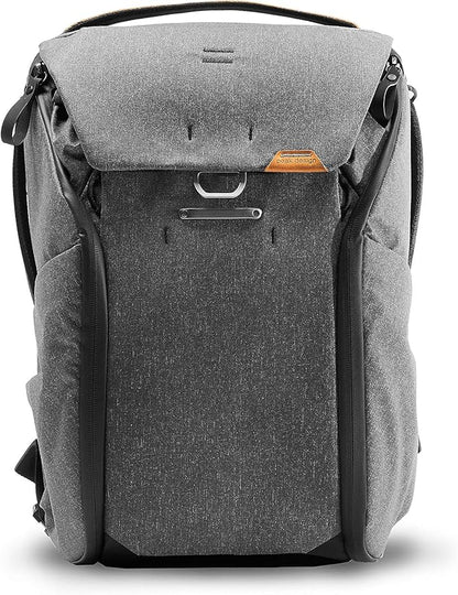 Peak Design Everyday Backpack V2 20L, Camera Bag, Laptop Backpack with Tablet Sleeves, Charcoal (BEDB-20-CH-2)