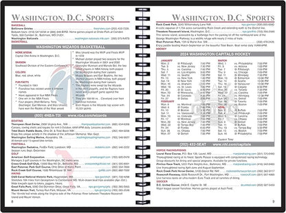 2025 Datebook & City Themed Planner – Resource Guide with Daily, Weekly & Monthly Views – 3-Year Reference Calendar - Multi-Purpose Travel Notebook Guide & Adventure Diary (Washington D. C. 2025)