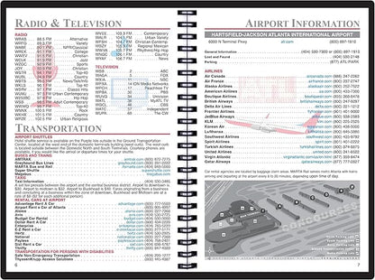2025 Datebook & City Themed Planner – Resource Guide with Daily, Weekly & Monthly Views – 3-Year Reference Calendar - Multi-Purpose Travel Notebook Guide & Adventure Diary (Atlanta '25)