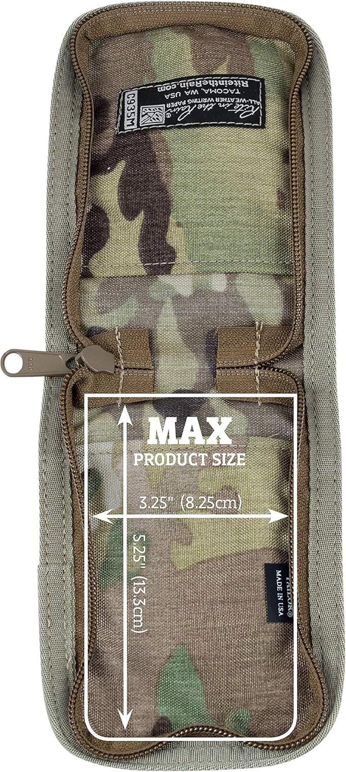 Rite in the Rain Weatherproof CORDURA® Fabric Notebook Cover, 3" x 5", MultiCam Cover (No. C935M)