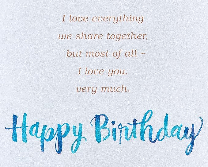 American Greetings Birthday Card for Wife (My Best Friend)