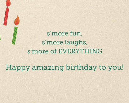 Papyrus Birthday Card (S'more Fun)