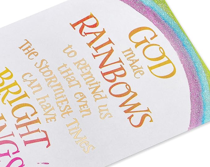 American Greetings Religious Get Well Soon Card (Bright Endings)