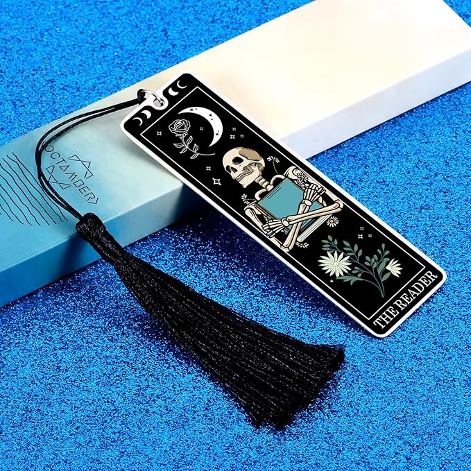 Funny Christmas Gifts for Women Men Book Lovers Gifts Bookmarks for Book Lovers Stocking Stuffers Book Lovers Christmas Bookmarks Funny Bookmarks for Women Men Horror Bookmarks Bookworm Bookish Gifts