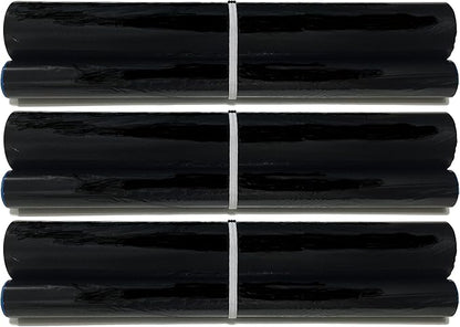 3-pack of UX-5CR Fax Film Ribbon Refill Rolls Compatible with Sharp Fax UX-P100 UX-P105 UX-P115 UX-P200 UX-P200RF UX-CL220 UX-255 UX-A255 UX-260 UX-A260 UX-CC500 UX-CD600 UX-LD600