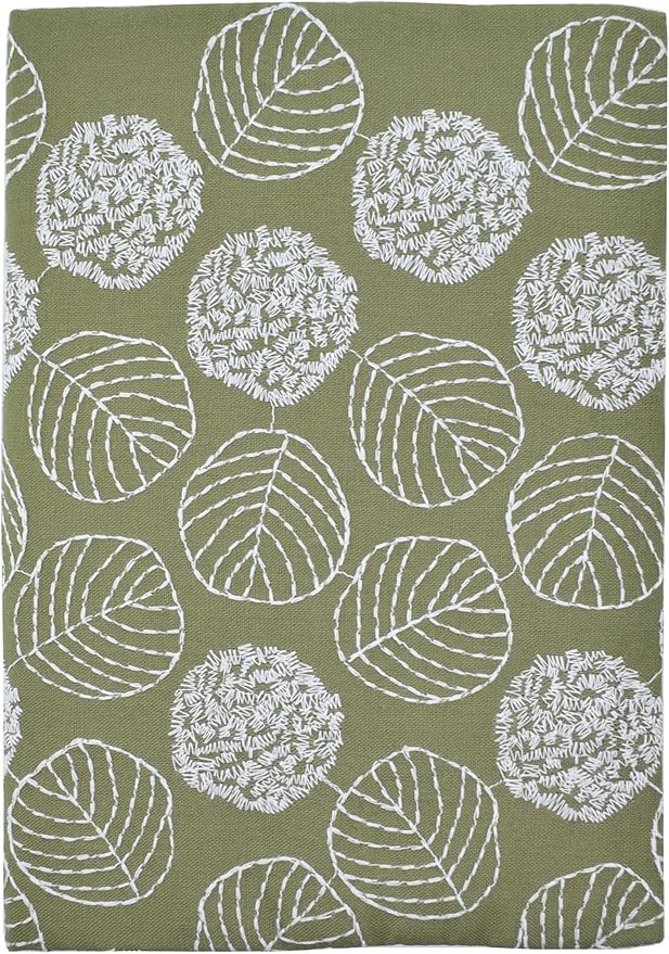 BLBMH Book Covers for Paperbacks Fit for 5.5x8.4 inch Adjustable Book Sleeve Cover for A5 Books Soft Cloth Protector for Notebook Journal - Leaves