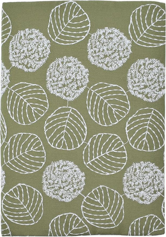 BLBMH Book Covers for Paperbacks Fit for 5.5x8.4 inch Adjustable Book Sleeve Cover for A5 Books Soft Cloth Protector for Notebook Journal - Leaves