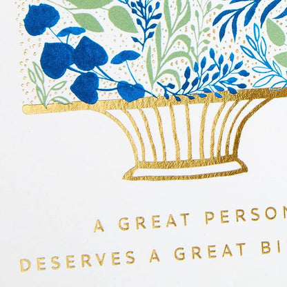 Hallmark Signature Birthday Card (Great Person)