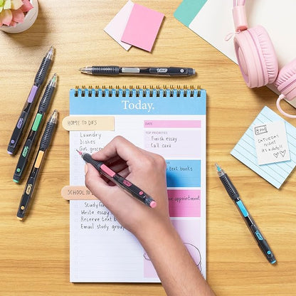 BIC Break Resistant Mechanical Pencil Lead and Eraser Refills, No. 2 Medium Point (0.7mm), 12-Count Refill Pack for School or Office Supplies