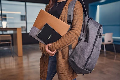 Rocketbook Smart Reusable Notebook, Flip Executive Size Spiral Notebook, Lunar Winter, (6" x 8.8"")