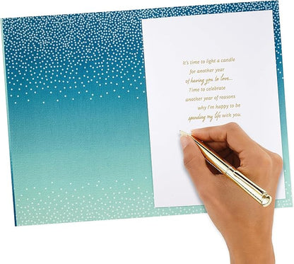 Hallmark Birthday Card for Husband, Wife, Boyfriend, Girlfriend (My Love)