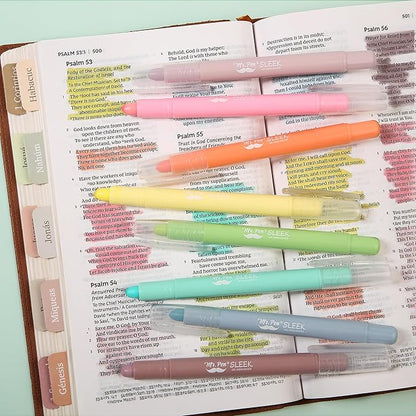 Mr. Pen- Gel Highlighters, 8 Pack Assorted Colors, No Bleed, Bible Markers