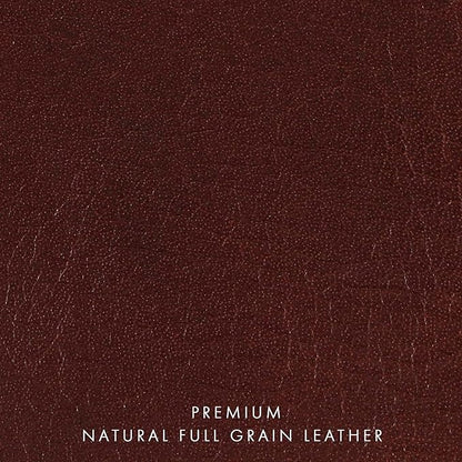 Elizo Leather Desk Mat Desk Pad Blotter Set - Real Full-Grain Leather (32x16) 2-Layer Genuine Desk Cover Protector & Large Mouse Pad | Computer Keyboard Desk Accessories for Office & Home Bourbon