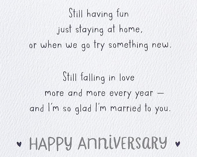 American Greetings Anniversary Card for Husband (Need Your Hug)