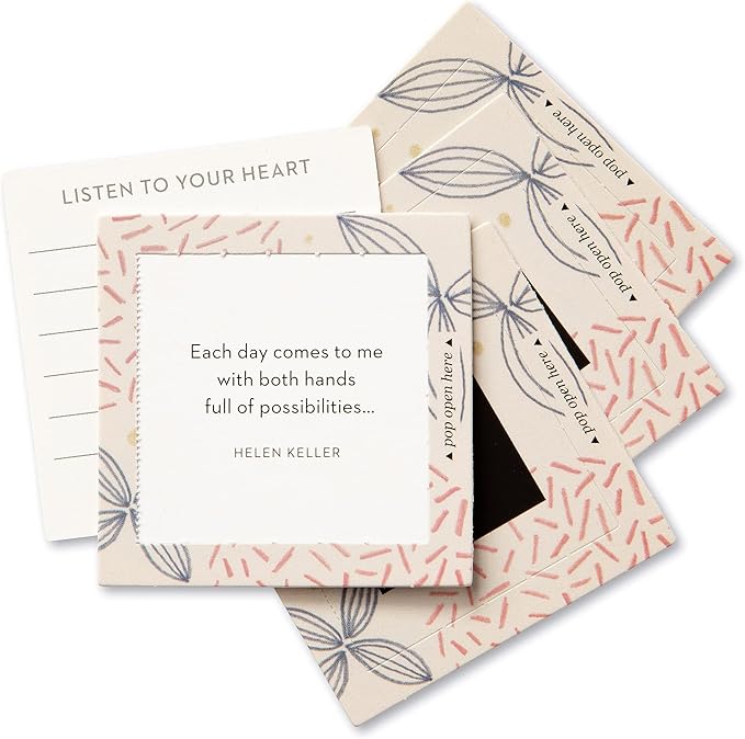 Compendium ThoughtFulls Pop-Open Cards — Inspire Her — 30 Pop-Open Cards, Each with a Different Inspiring Message Inside
