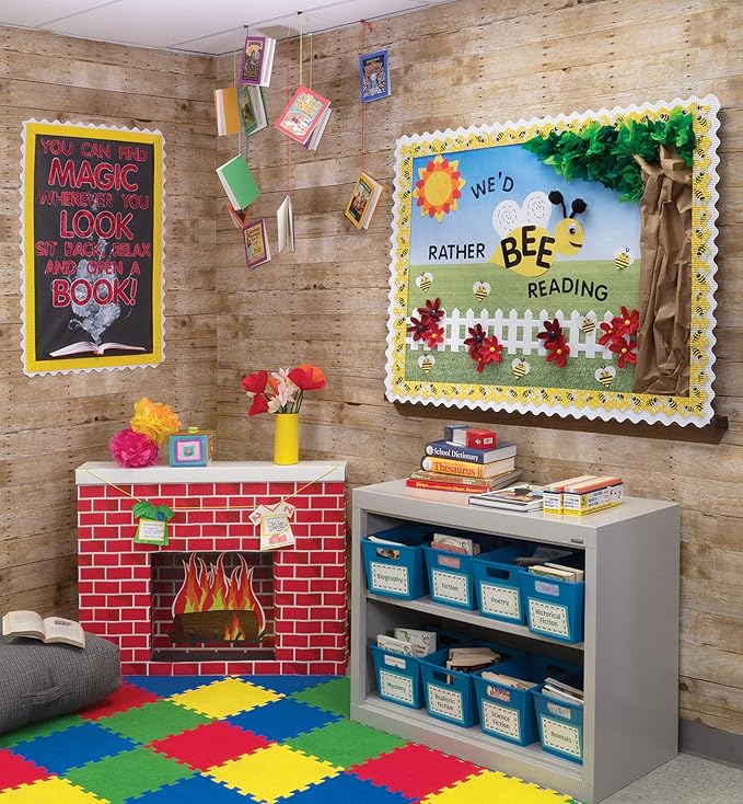 Fadeless Bulletin Board Paper, Fade-Resistant Paper for Classroom Decor, 24” x 60’, Black, 1 Roll