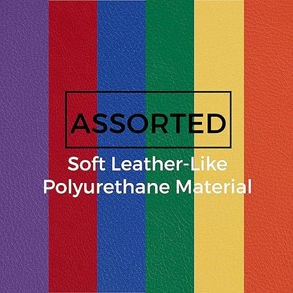 Factory Direct Partners SoftScape 15 inch Square Classroom Floor Cushions with Handles; Flexible Seating for Daycare, Preschool, Playroom; 2 inch Thick Deluxe Foam (6-Piece) - Assorted, 12228-AS