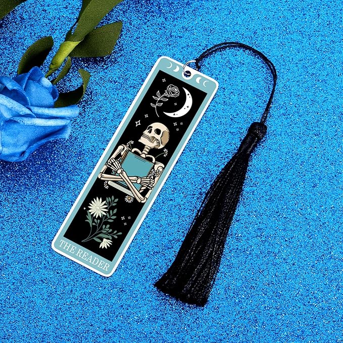 Octamber Bookmarks for Women Men, Christmas Bookmarks, Book Lovers Gifts, Mens Stocking Stuffers, Stocking Stuffers for Adults Funny Bookmarks, Cute Bookmarks for Women, Bookish Gifts, Gothic Gifts