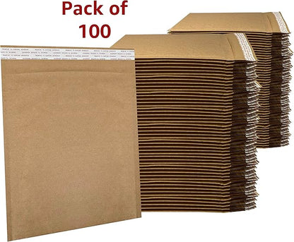 Honeycomb paper padded envelope sealable mailers (100, #2-8.5" x 11")