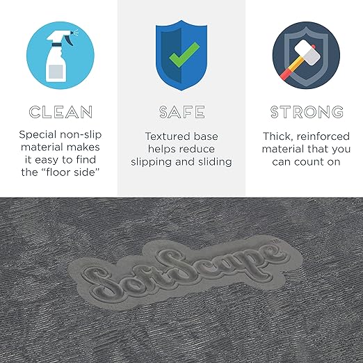 Factory Direct Partners SoftScape 15 inch Round Classroom Floor Cushions with Handles; Flexible Seating for Daycare, Preschool, Playroom; 2 inch Thick Deluxe Foam (6-Piece) - Earthtone, 11232-ET