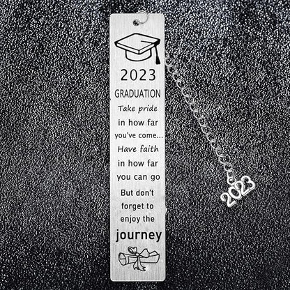 2023 Graduation Bookmark Gifts for Daughter Son Sister Brother High School Student Inspirational Graduation Presents for Nurse College