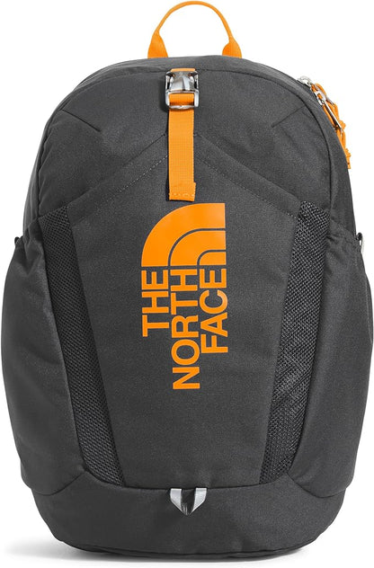 THE NORTH FACE Teen Mini Recon Backpack, Asphalt Grey/Cone Orange, One Size
