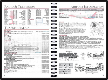 2025 Datebook & City Themed Planner – Resource Guide with Daily, Weekly & Monthly Views – 3-Year Reference Calendar - Multi-Purpose Travel Notebook Guide & Adventure Diary (Jackson '25)
