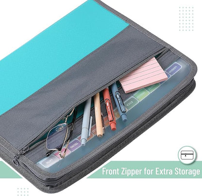 Mr. Pen- Accordion File Organizer, 13 Pockets, Green, Document Organizer, Expanding File Folder Organizer, Accordion Folders for Documents, Accordian Folder, Accordian File Organizer