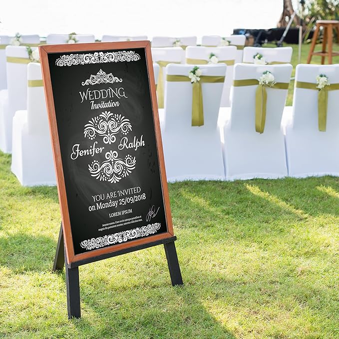 Mr. Pen- White Chalk Markers, 4 pcs, Assorted Size, Chalk Marker, Chalk Pen, Liquid Chalk Marker, Chalk Markers White, White Chalk Pen, Chalkboard Marker, White Chalkboard Marker, Chalkboard Pen