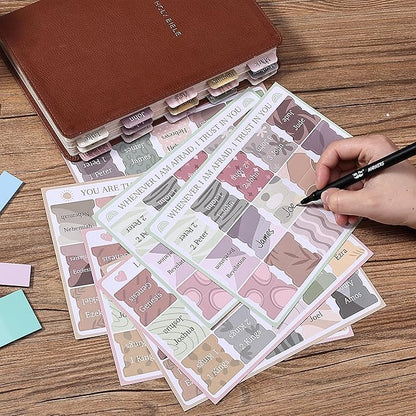 Mr. Pen- Bible Journaling Kit, Bible Study Supplies, No Bleed Bible Highlighters and Pens No Bleed, Bible Pens, Bible Journaling Kit for Gift, Bible Study Tools, Easter Gift