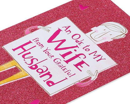 American Greetings Birthday Card for Wife (Grateful Husband)