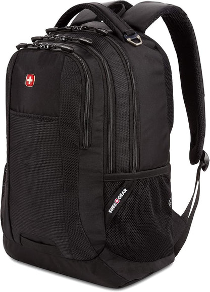 SwissGear Cecil 5505 Laptop Backpack, Black, 18-Inch