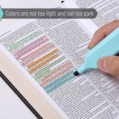 Mr. Pen- Highlighter, 8 Pack, Vintage Colors, Chisel Tip Aesthetic Highlighters, Cute Highlighters for School, No Bleed Highlighters, Highlighters Aesthetic, School Highlighters, Cute Markers.