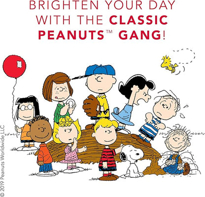 Graphique Soft Cover Journal, Peanuts Typewriter Design - 200 Ruled Pages, Cute Snoopy Design on Cover, 6" x 8.25" x .5" - Durable Notebook for Notes, Lists, Recipes, and More