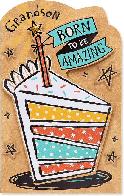 American Greetings Birthday Card for Grandson (You Can Do Anything)